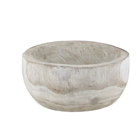 Paulownia Wood Serving Bowl - Picture 4 of 5